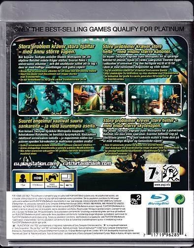 Ratchet & Clank Tools of Destruction - PS3 - Platinum (B Grade) (Genbrug)